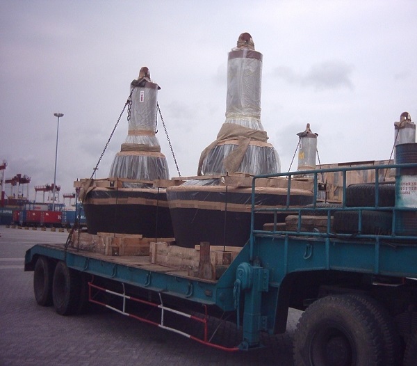Transport of large equipment